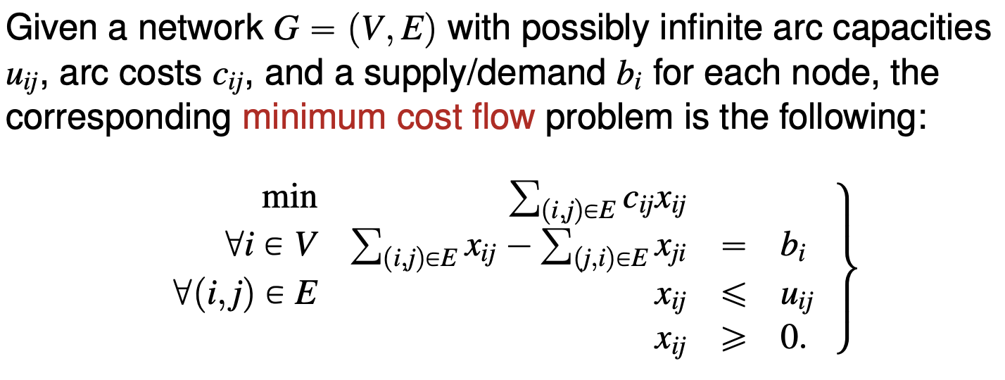 min-cost-flow-definition